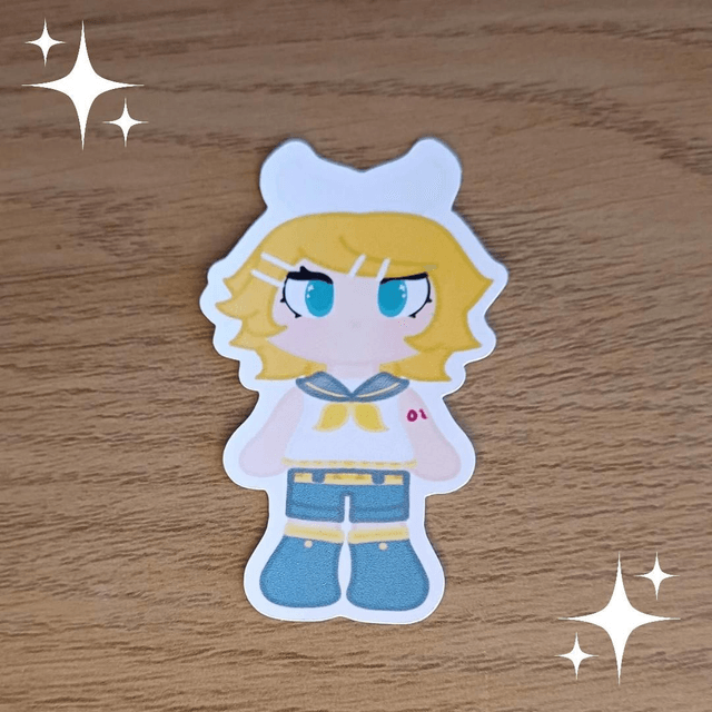 ♡Final Stock♡Vocaloid Kagamine Rin Chibi Sticker