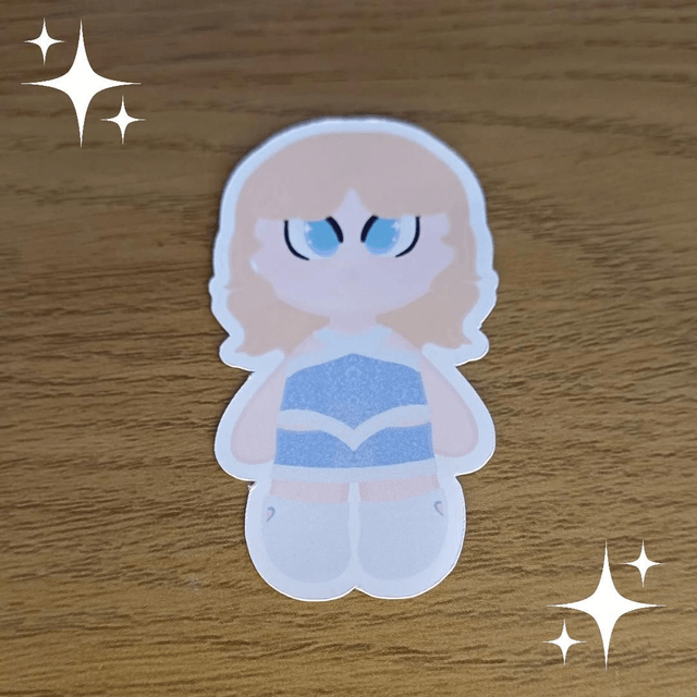 ♡Final Stock♡Sabrina Carpenter Juno Outfit Chibi Sticker