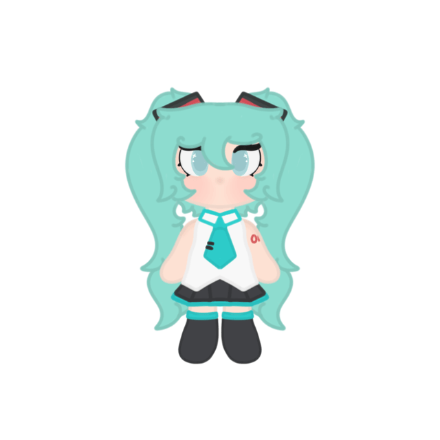 ♡Final Stock♡Vocaloid Hatsune Miku Chibi Sticker