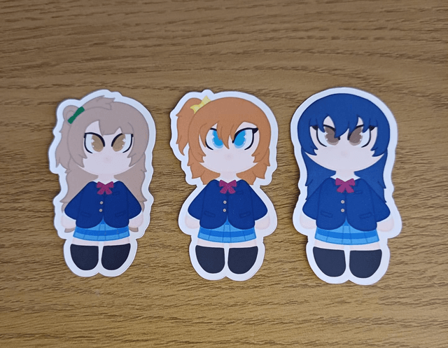 U's Love Live Anime Chibi Stickers