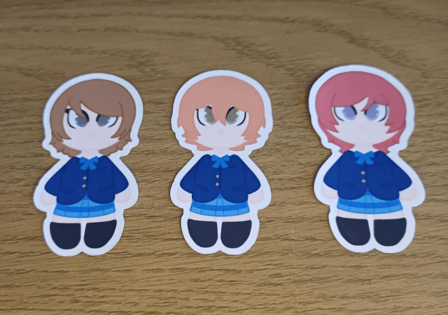 U's Love Live Anime Chibi Stickers
