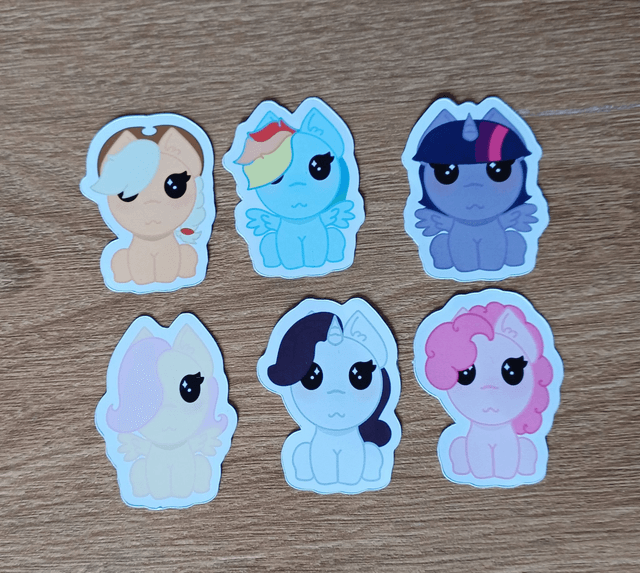 MLP Chibi Mystery Stickers Series 1