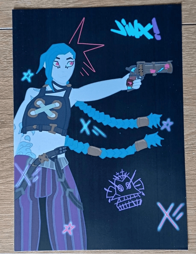 Arcane Jinx A5 Art Print