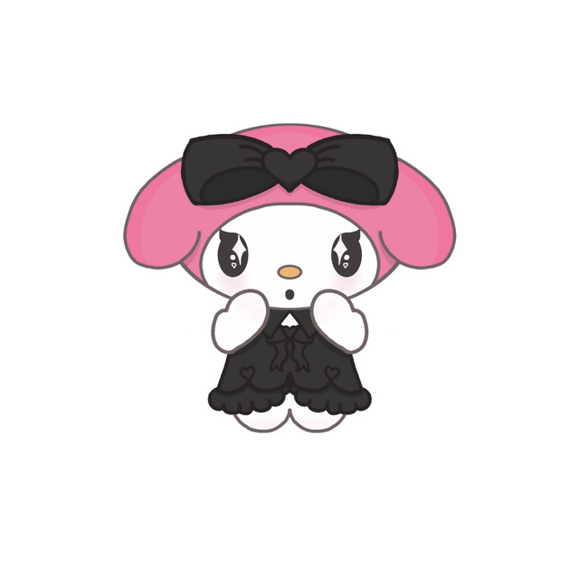♡Final Stock♡Sanrio My Melody Gothic Lolita Sticker