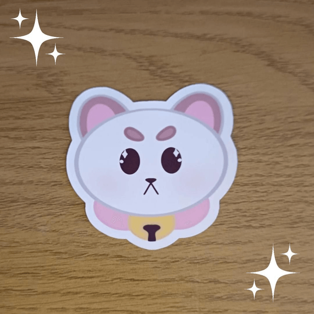 ♡Final Stock♡Puppycat Chibi Head Sticker