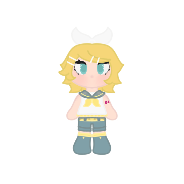 ♡Final Stock♡Vocaloid Kagamine Rin Chibi Sticker