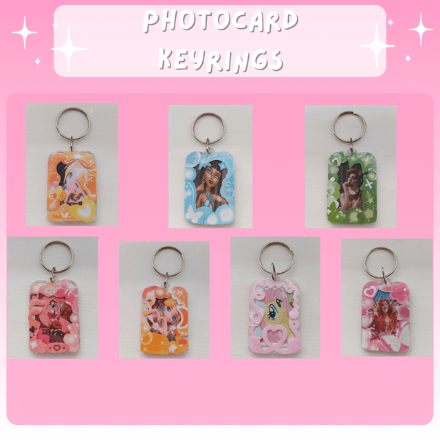 Photocard Keyrings