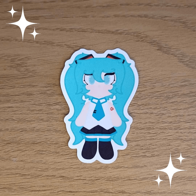 ♡Final Stock♡Vocaloid Hatsune Miku Chibi Sticker
