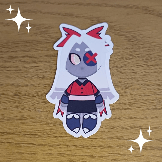 Hazbin Hotel Vaggie Chibi Sticker
