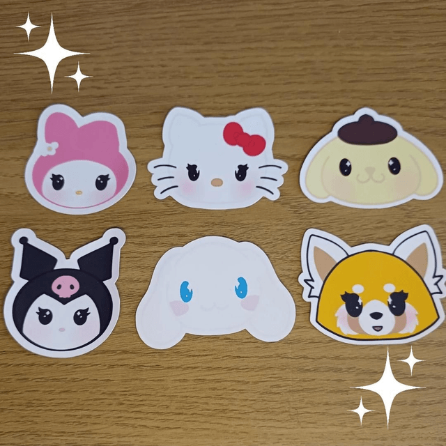 ♡Final Stock♡Sanrio Chibi Stickers