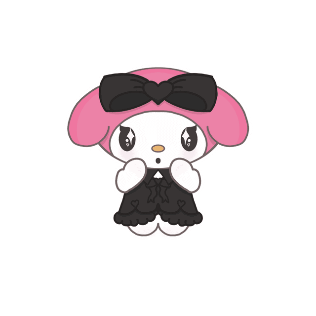 ♡Final Stock♡Sanrio My Melody Gothic Lolita Sticker